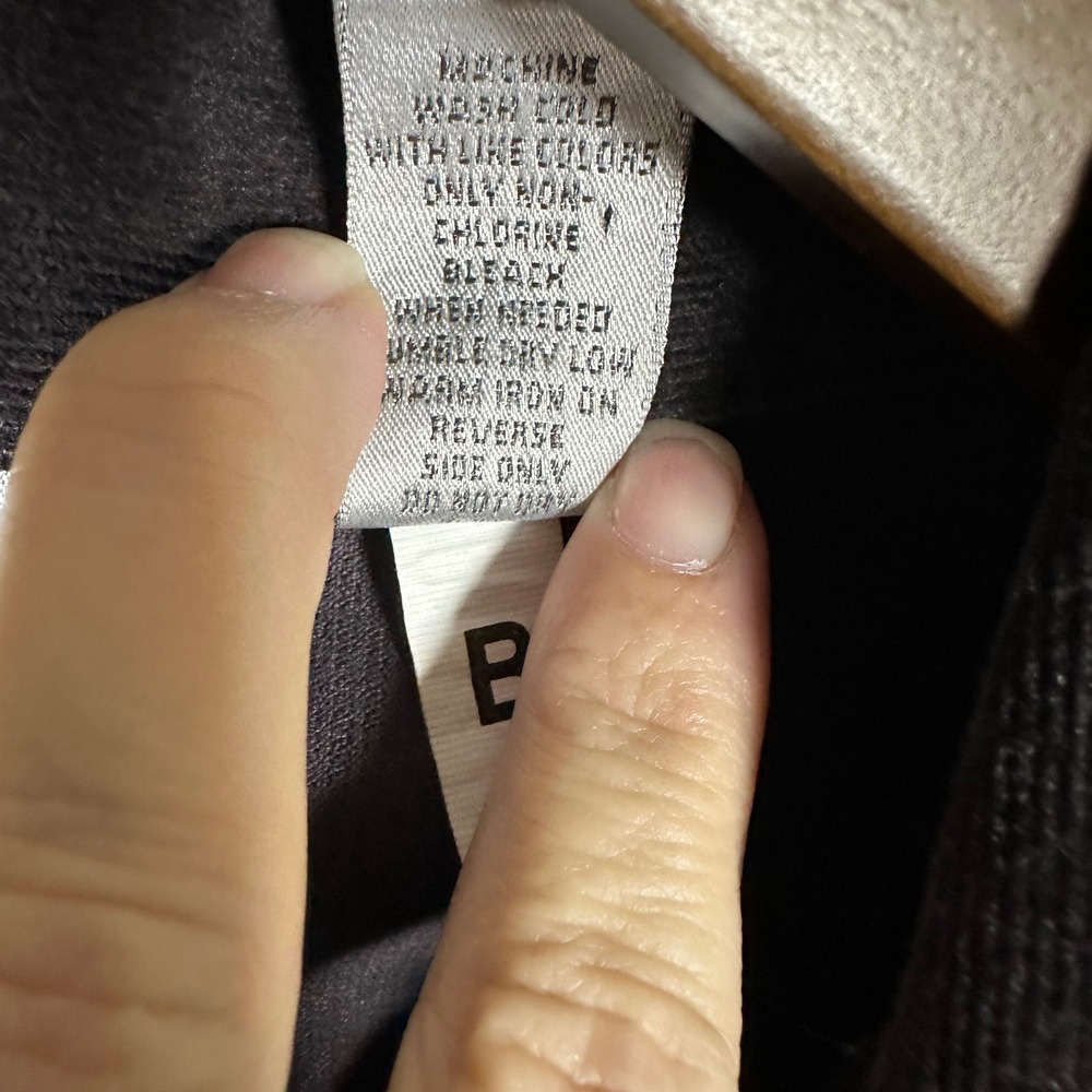 Chico's Micro Corduroy Jacket Stretch Chocolate Brown XL Denim Style‎ Trucker - Picture 3 of 8